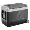 Car Refrigerator, DC 12/24V AC100-240V Compressor Electric Cooler, -4Â°F to 68Â°F Truck Refrigerator with APP Control, Wheels & Dual Zone