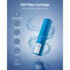 Whole House Water Filter Replacement Cartridge, 4.5" x 20" Coconut Shell Activated Carbon KDF Filter for Whole Home Water Filtration System
