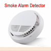 (2 Pack) Smoke Alarm Detector Home Fire Safety Sensor Alert Battery Included (Logistics only For USPS.TK/TMEU only For self-pickup)