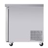 28" Commercial Worktop Freezer, 6.8 Cu.ft Single Door Stainless Steel Undercounter Freezer, -8â€“0Â°F, R290, Heavy-Duty Prep Table Freezer