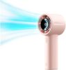 Handheld Turbo Fan, 5000mAh Rechargeable Portable Fan, Up to 28H Runtime, 5-Speed Powerful Airflow