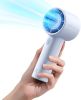 Handheld Turbo Fan, 5000mAh Rechargeable Portable Fan, Up to 28H Runtime, 5-Speed Powerful Airflow