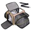 Expandable Soft Pet Carrier, Multiple Sizes and Colors Available(black,grey,blue,brown)