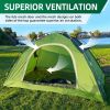 Tent for 2 Person, 4 Person, 6 Person - Waterproof Two Person Tents for Camping, Small Easy Up Tent for Family, Outdoor, Kids