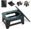 In-car Portable Toilet Collapsible Potty, Emergency Toilet, Temporary Potty For Outdoor Camping, Road Trips, Traffic Jams, Boating And Fishing