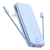 12000mAh Portable Power Bank with Built in Cables Mobile Phone Portable Charger Power Phone Charger Backup Battery for IPhone,Andriod Phone