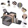 Cat Carrier,Portable Pet Carrier Bag for Cats and Small Dogs,Foldable Soft-Sided and Scratch-Proof mesh Cat Bag Pet Carriers