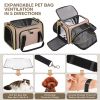 Expandable Soft Pet Carrier, Multiple Sizes and Colors Available(black,grey,blue,brown)