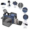 Cat Carrier,Portable Pet Carrier Bag for Cats and Small Dogs,Foldable Soft-Sided and Scratch-Proof mesh Cat Bag Pet Carriers
