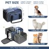 Cat Carrier,Portable Pet Carrier Bag for Cats and Small Dogs,Foldable Soft-Sided and Scratch-Proof mesh Cat Bag Pet Carriers