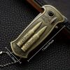 "Survival Lighter for Men - 3 Functions Windproof Butane Lighter + Bottle Opener + Pry Tool Gift"