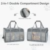 Small Pet Carrier,Bunny Carrier for Travel Camping Outdoor, Breathable Pet Portable Hand Bag for Hamster Rabbit Guinea