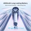 Handheld Turbo Fan, 5000mAh Rechargeable Portable Fan, Up to 28H Runtime, 5-Speed Powerful Airflow