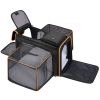 Cat Carrier,Portable Pet Carrier Bag for Cats and Small Dogs,Foldable Soft-Sided and Scratch-Proof mesh Cat Bag Pet Carriers
