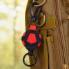 Telescopic Resilience Steel Wire Rope Metal Anti-theft Buckle