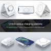 3-in-1 Wireless Charger Multifunctional Foldable Magnetic Travel Charger for Apple Watch Series1-9/SE/Ultra1`2